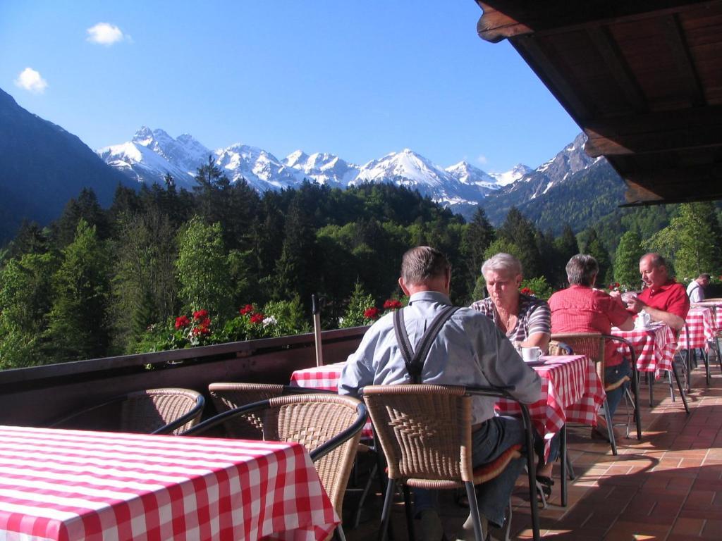 Alpengasthof Hotel Schwand Оберстдорф Экстерьер фото